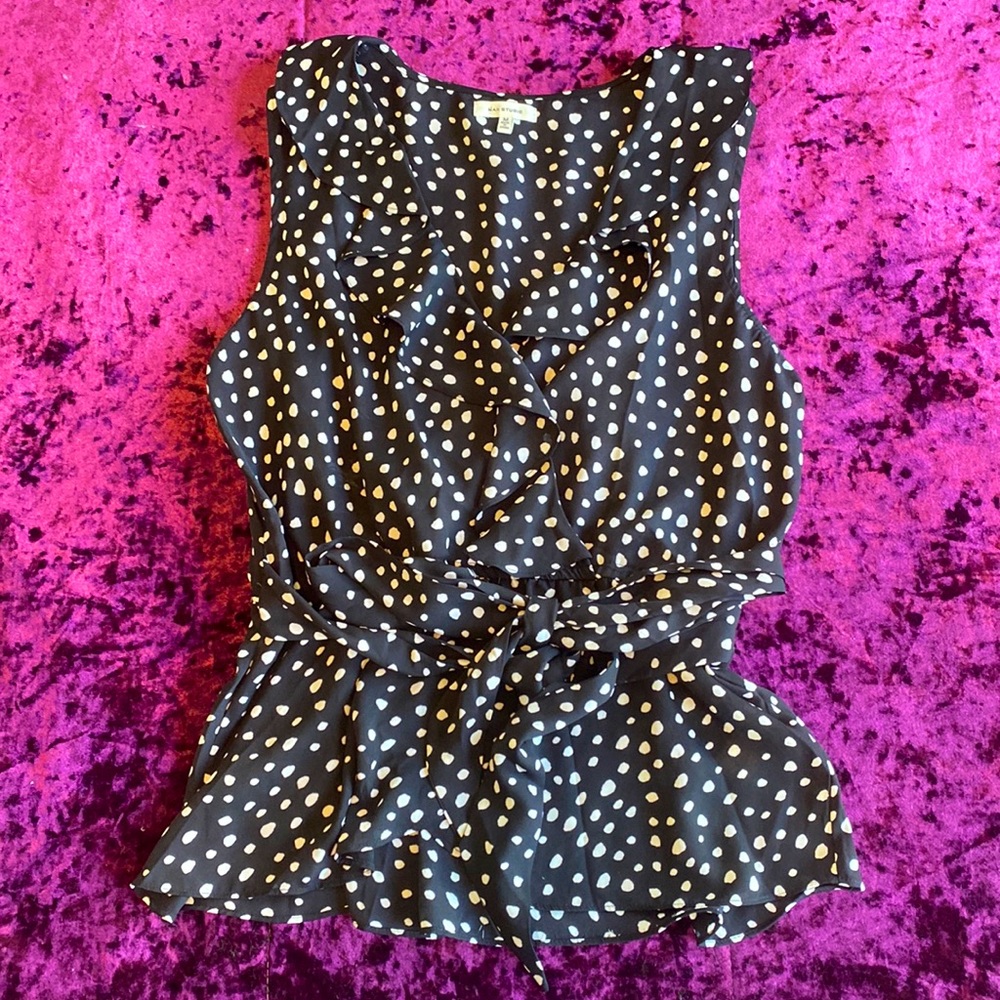 Black & White blouse